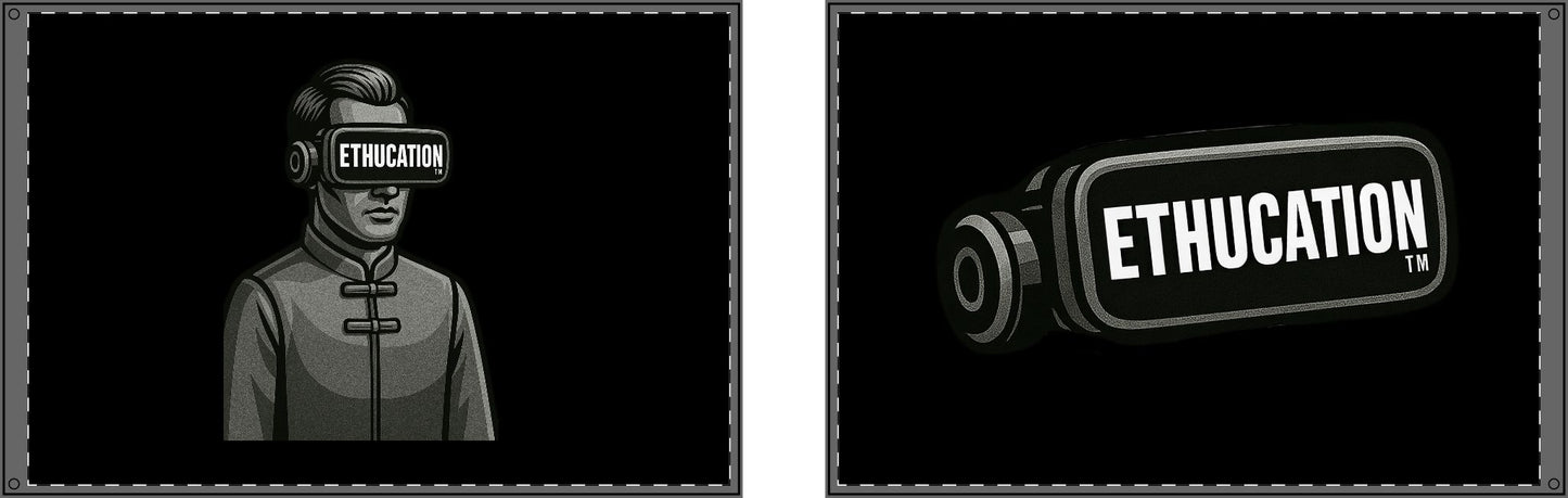 Flag - ETHUCATION™ Futuristic Brand Double Sided Flag