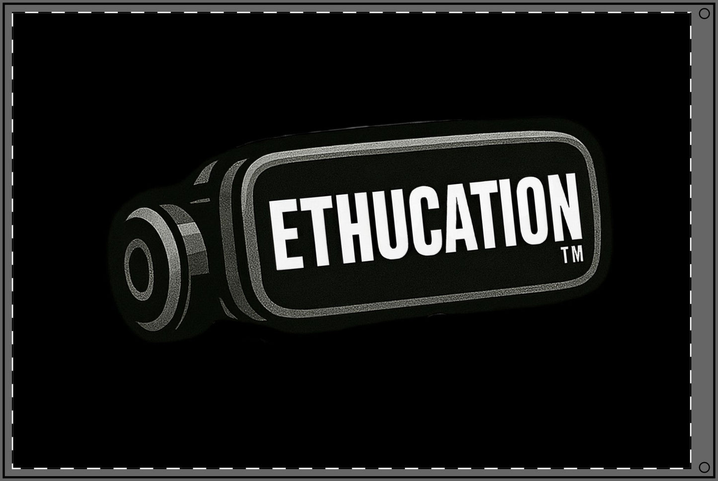 Flag - ETHUCATION™ Futuristic Brand Double Sided Flag